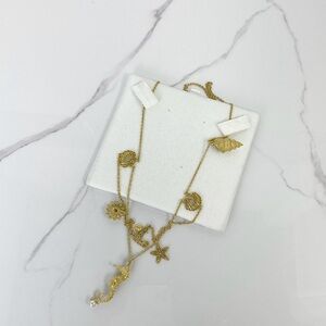 Christian Dior Cabinet De Curiosites Double Chain Necklace